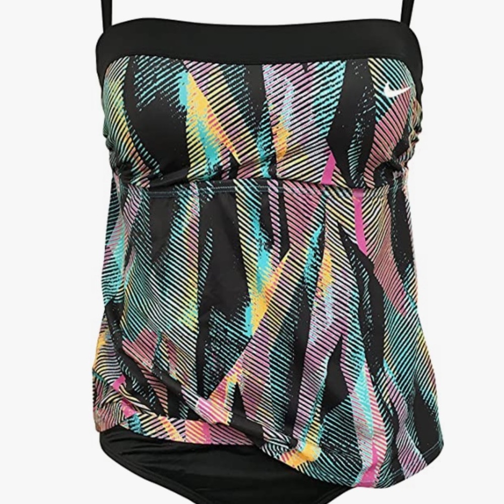 Nike 2 piece tankini women’s medium